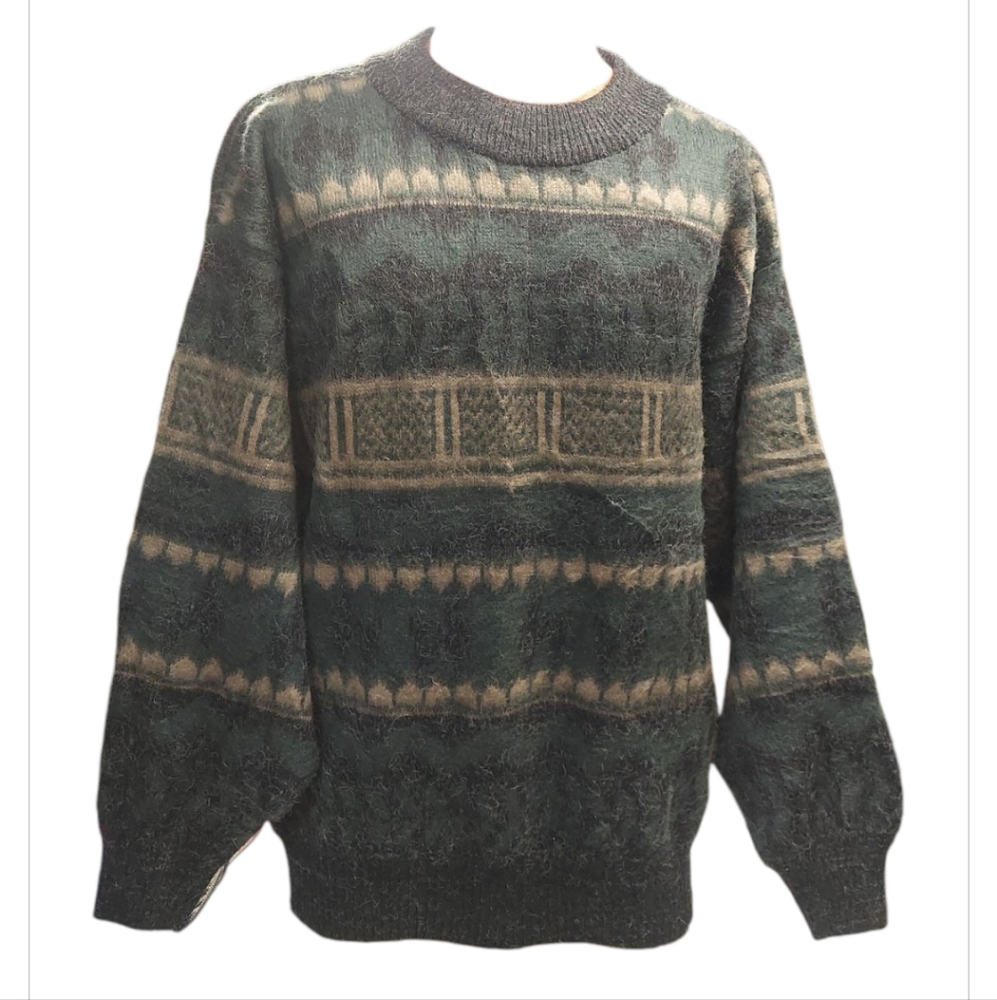 Vintage Tejidos Ruminahui Vintage Wool Patterned … - image 2